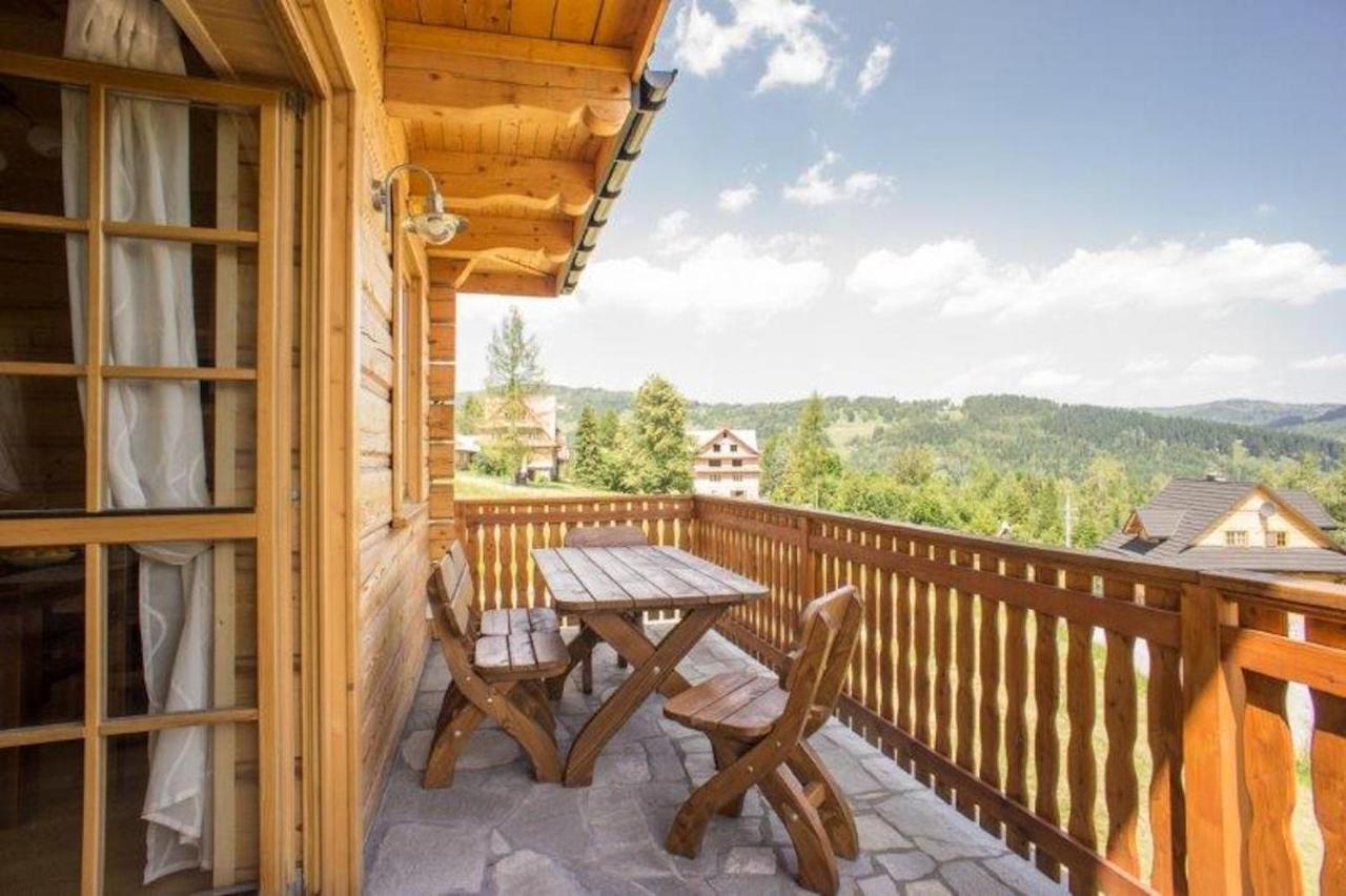 Mosorny Park Drewniane Komfortowe Domki Caloroczne Zawoja Exterior foto