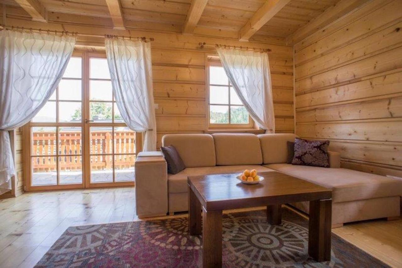 Mosorny Park Drewniane Komfortowe Domki Caloroczne Zawoja Exterior foto