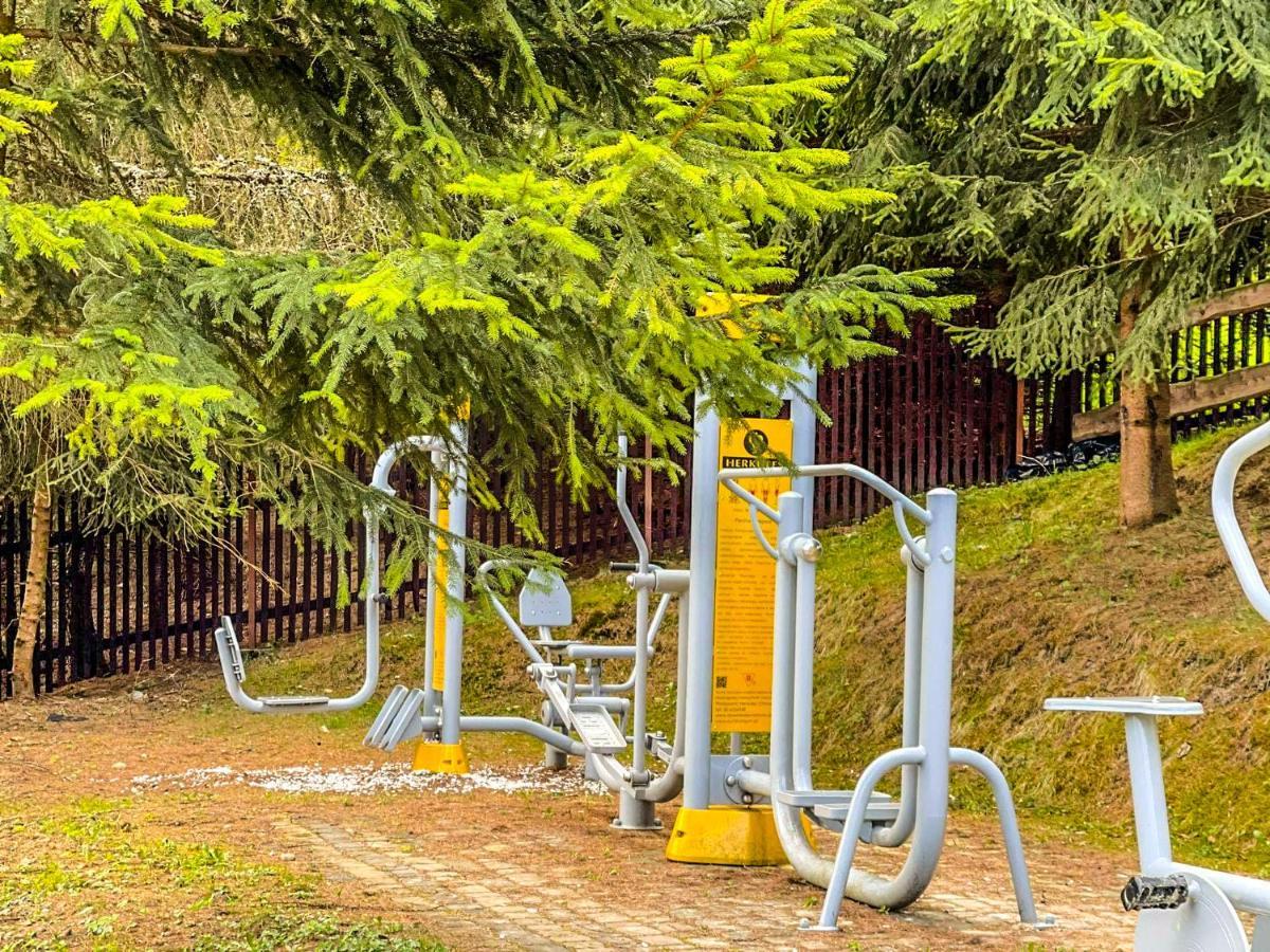 Mosorny Park Drewniane Komfortowe Domki Caloroczne Zawoja Exterior foto