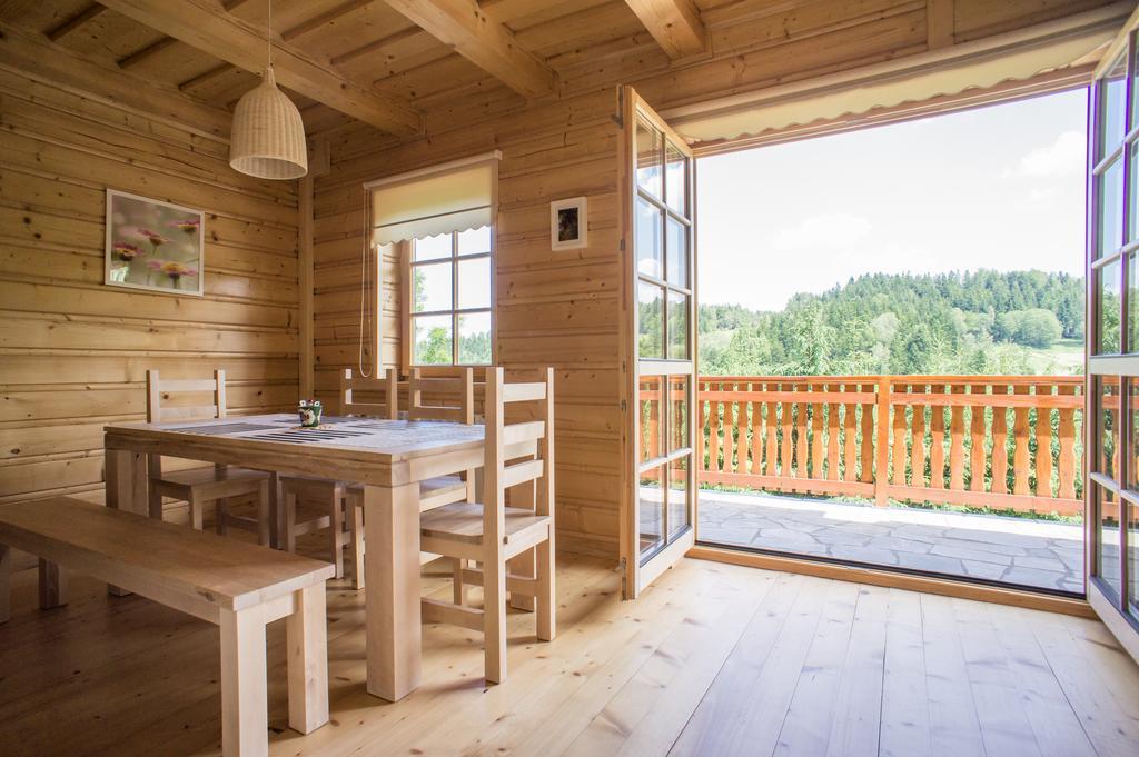 Mosorny Park Drewniane Komfortowe Domki Caloroczne Zawoja Exterior foto