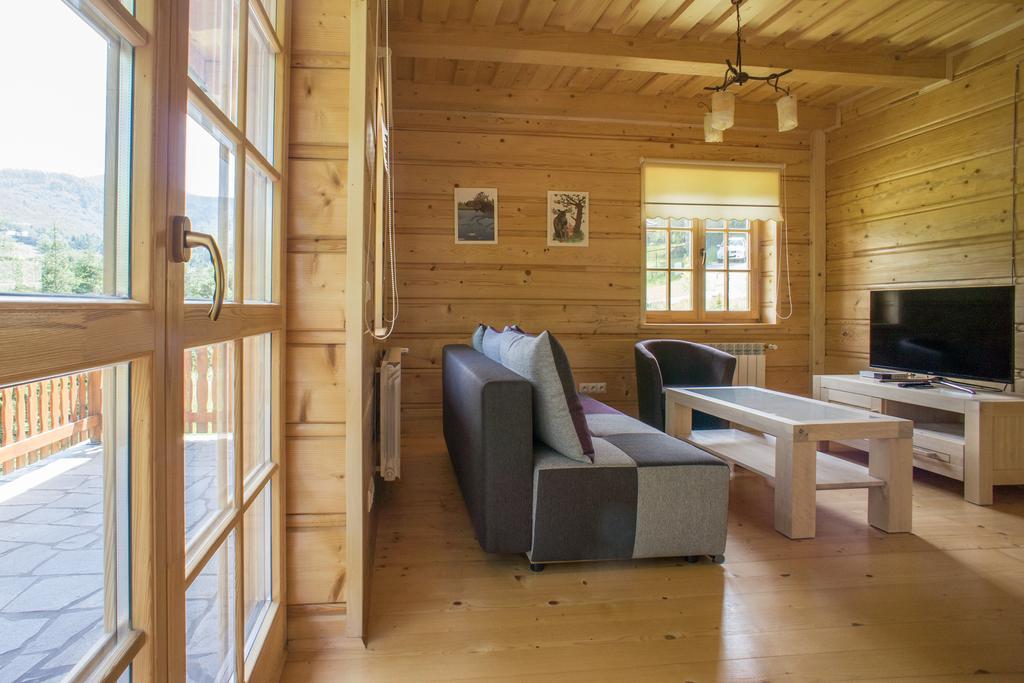 Mosorny Park Drewniane Komfortowe Domki Caloroczne Zawoja Exterior foto