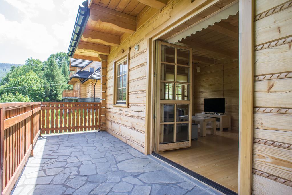 Mosorny Park Drewniane Komfortowe Domki Caloroczne Zawoja Exterior foto