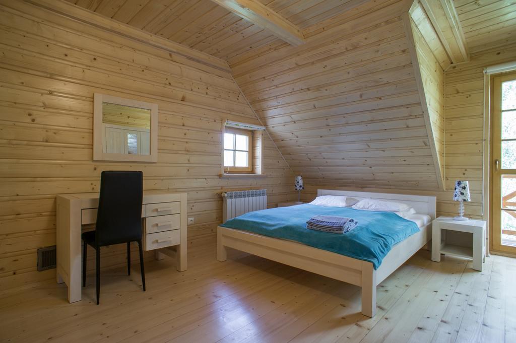 Mosorny Park Drewniane Komfortowe Domki Caloroczne Zawoja Exterior foto